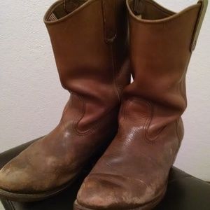 Work Western Cowboy Boots